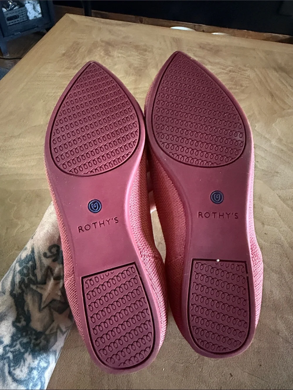 Rothy’s The Point Retired Copper Size 6.5